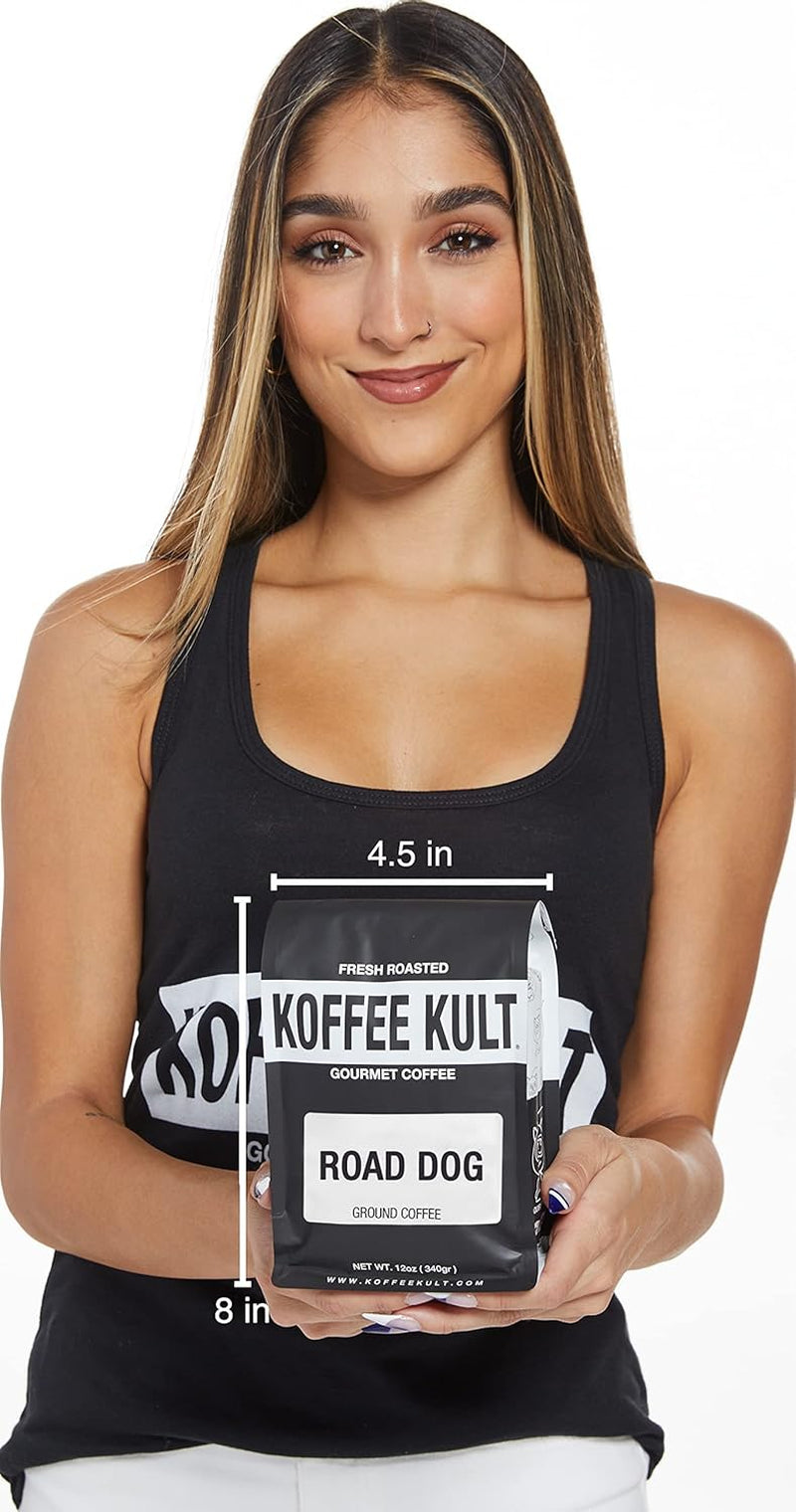 Road Dog Dark Roast Coffee (Ground Coffee,12Oz)