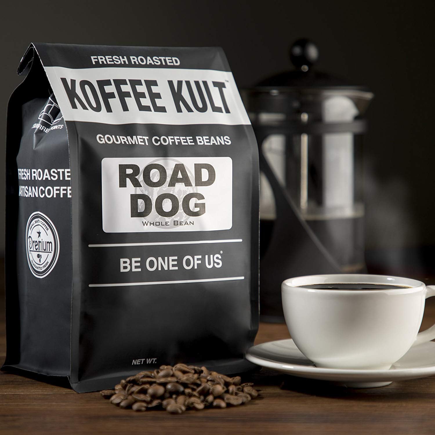 Road Dog Dark Roast Coffee (Ground Coffee,12Oz)