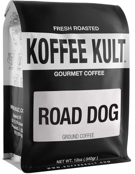 Road Dog Dark Roast Coffee (Ground Coffee,12Oz)