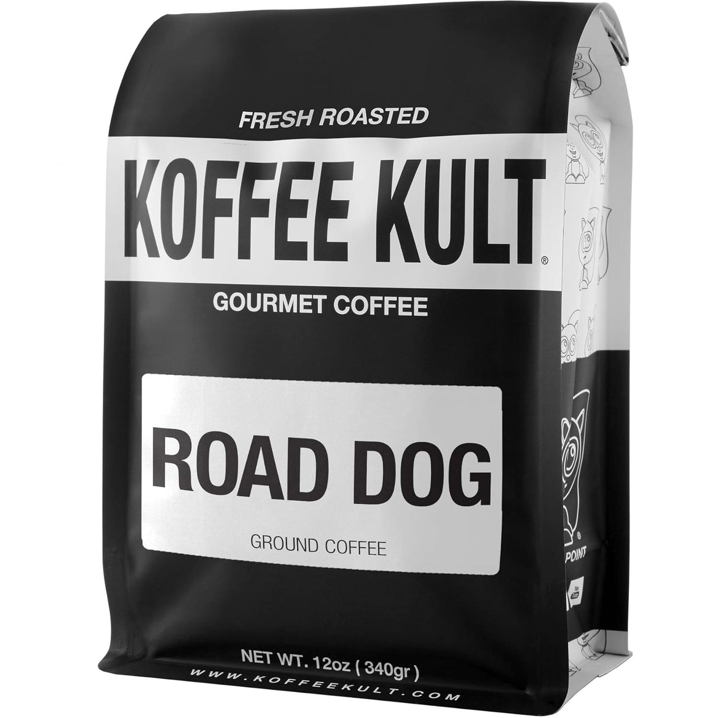 Road Dog Dark Roast Coffee (Ground Coffee,12Oz)