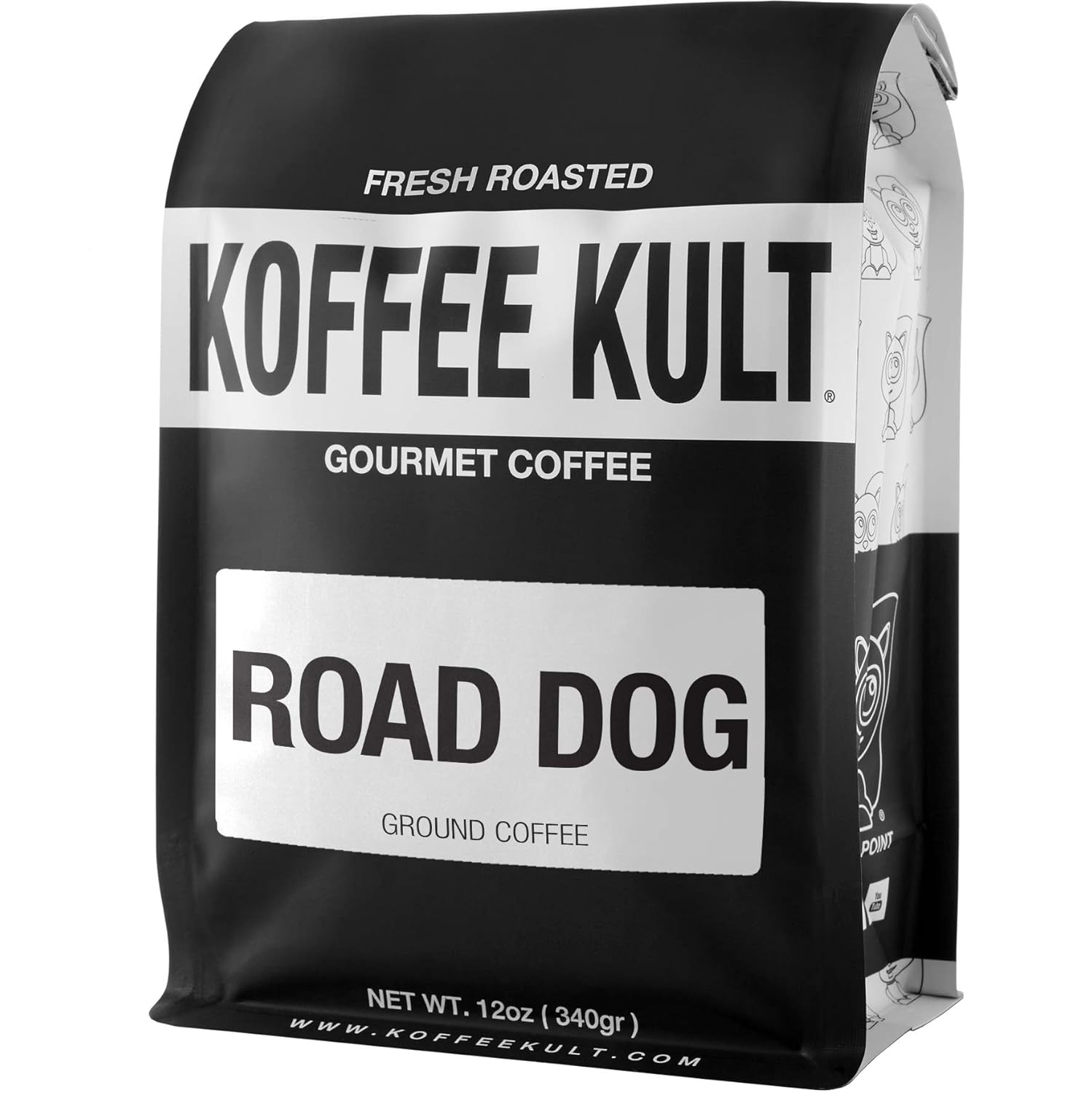 Road Dog Dark Roast Coffee (Ground Coffee,12Oz)
