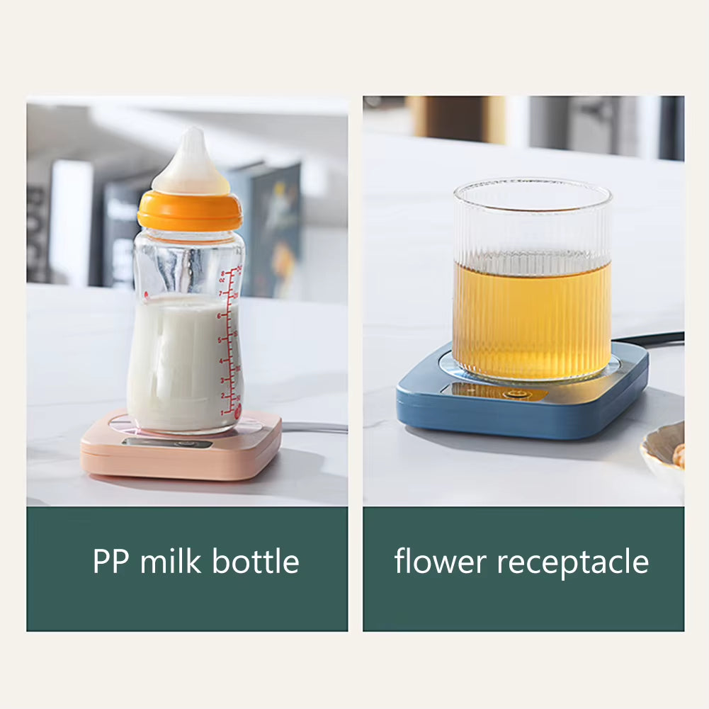 Electric Coffee Mug Warmer Constant Temperature Coffee Mug Heating Coaster Lightweight Coffee Cup Heater Safe for Holiday Gifts