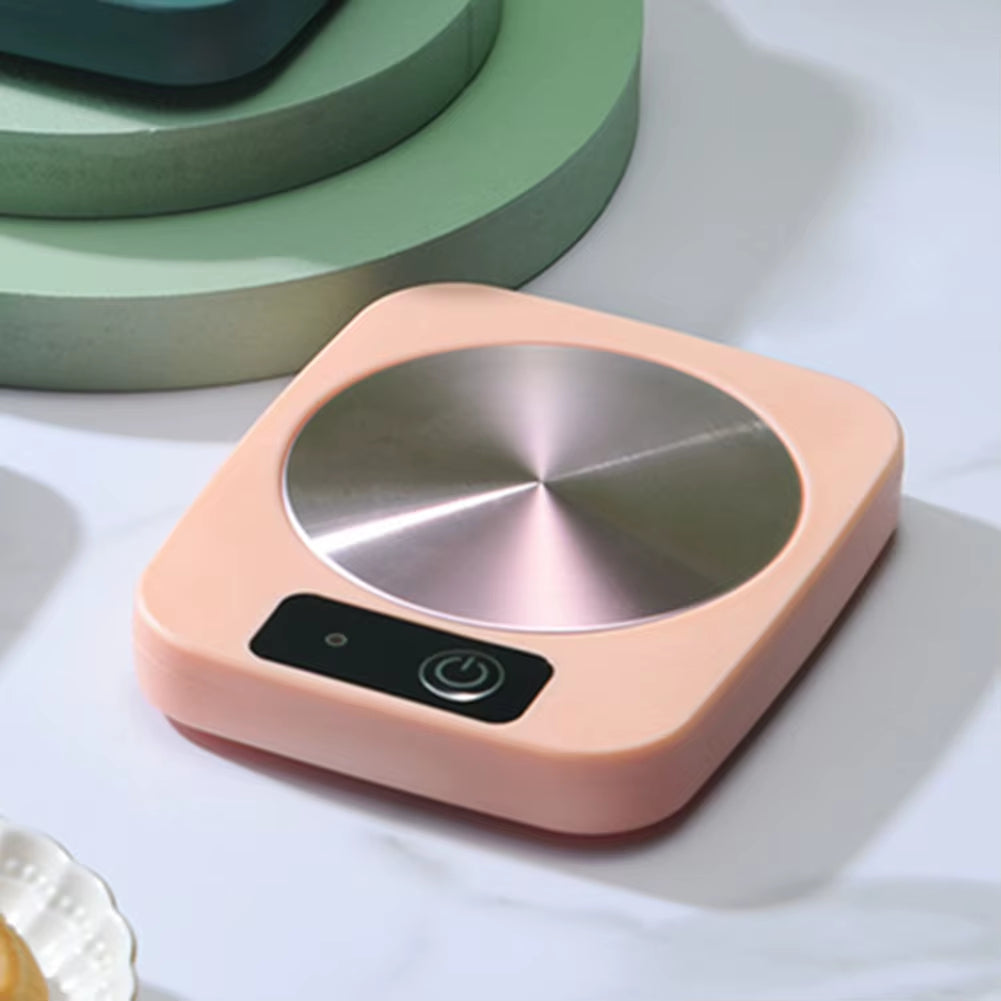 Electric Coffee Mug Warmer Constant Temperature Coffee Mug Heating Coaster Lightweight Coffee Cup Heater Safe for Holiday Gifts