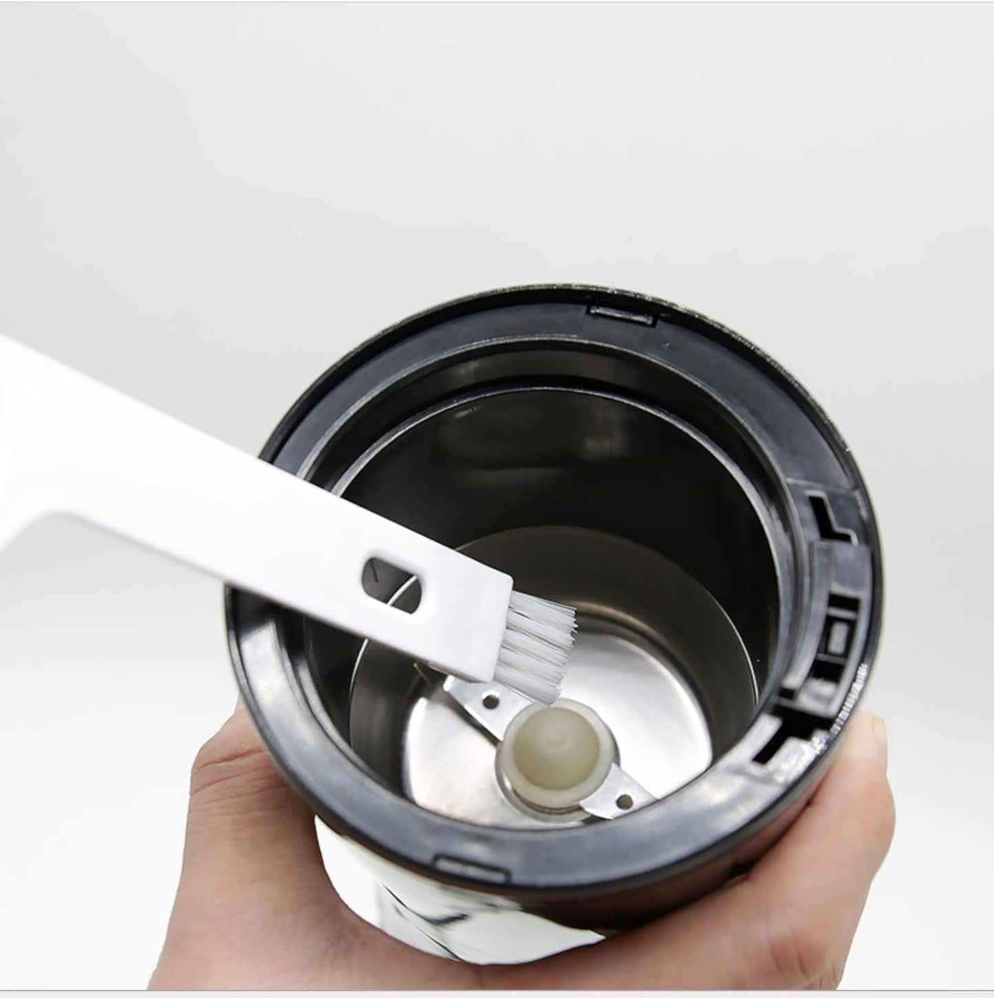 Plastic Coffee Scoops, 2 Tbsp Coffee Scoop with Brush & Espresso Grinder Brush for Ground Coffee Cleaning Tea Power, Coffee Tool for Barista Home Kitchen Café,4 Pack